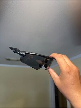 Oaks Men’sPath Sunglasses - Matte Black Frame with Dark Lens